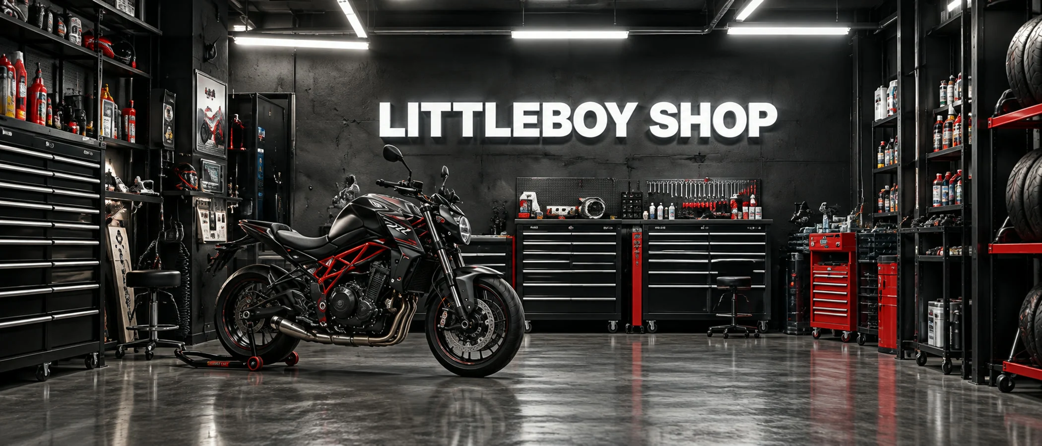 เวิร์กช็อปและทีมงาน LITTLEBOY SHOP