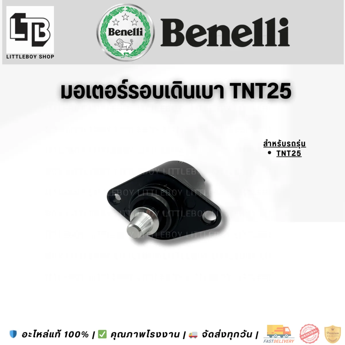 มอเตอร์รอบเดินเบา TNT250