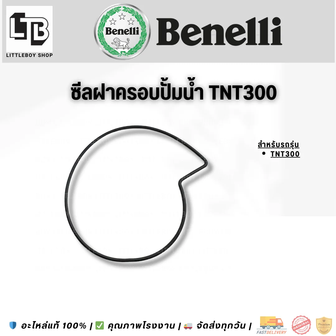 ซีลฝาครอบปั้มน้ำ TNT300