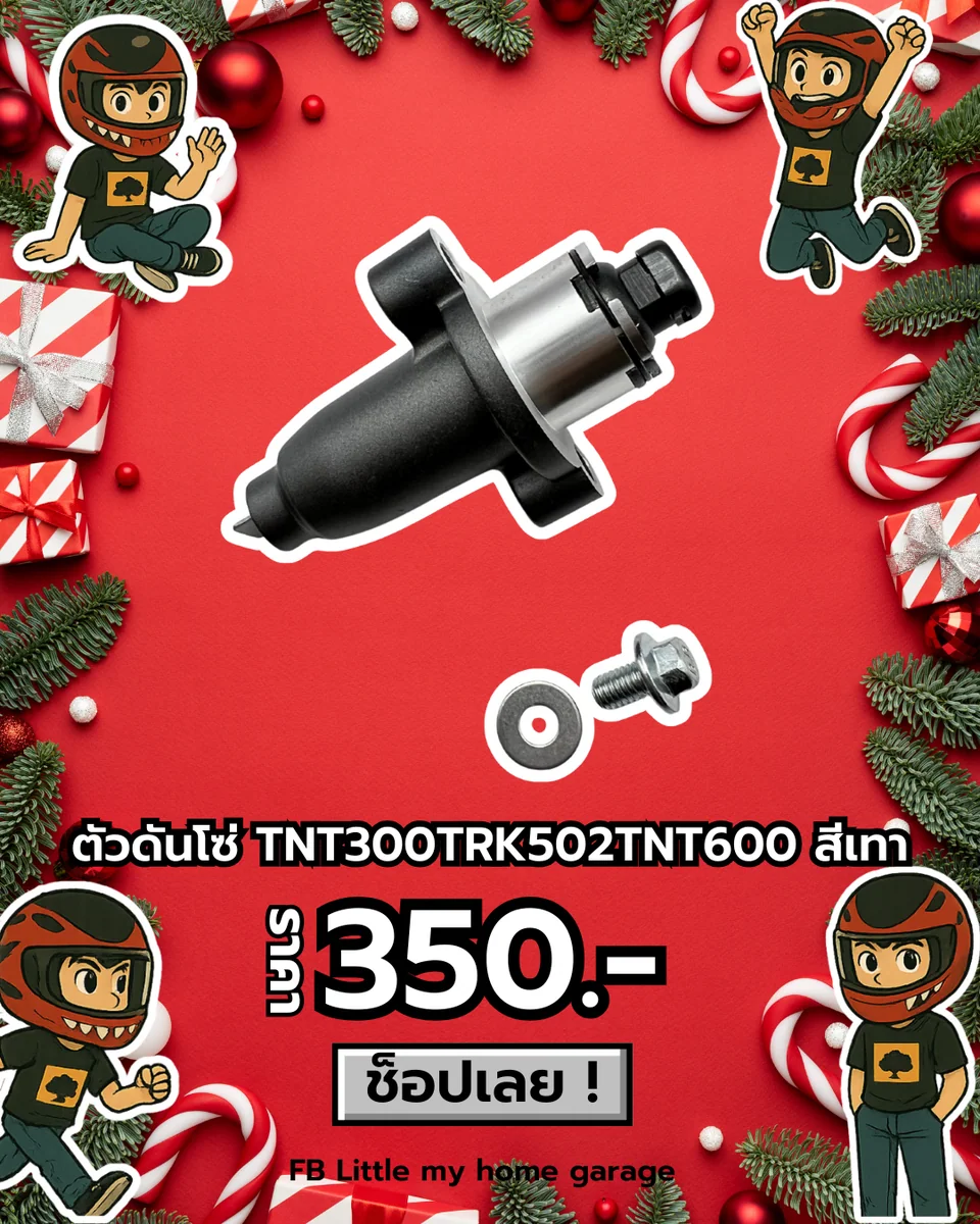 ตัวดันโซ่ TNT300/TRK502/TNT600 สีเทา