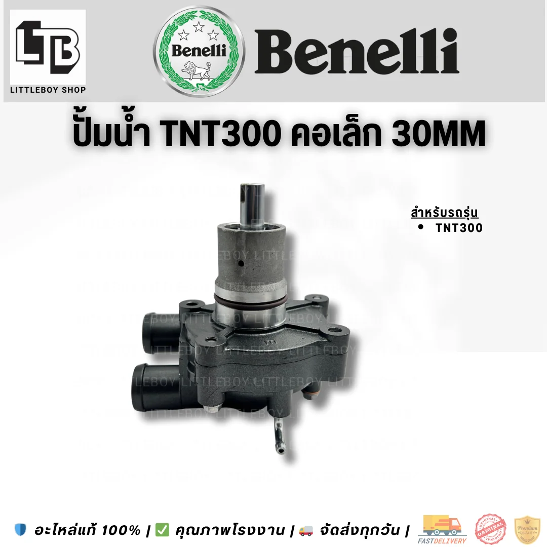 ปั้มน้ำ TNT300 คอเล็ก 30 mm