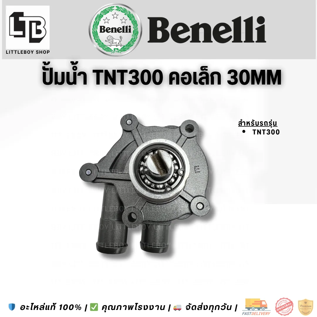 ปั้มน้ำ TNT300 คอเล็ก 30 mm