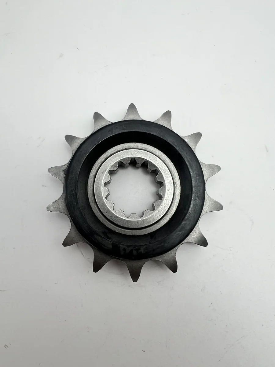 สเตอร์หน้า TNT300 TRK502 Leoncino 500 TNT600 14ฟัน 525 (มียางซับเสียง)