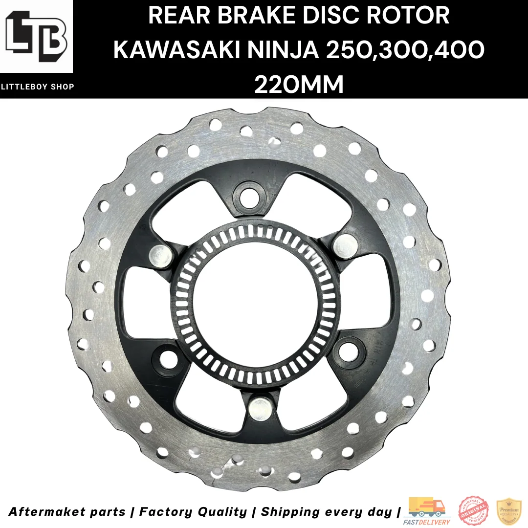 จานเบรค Rear Kawasaki Ninja 250,300,400 220mm