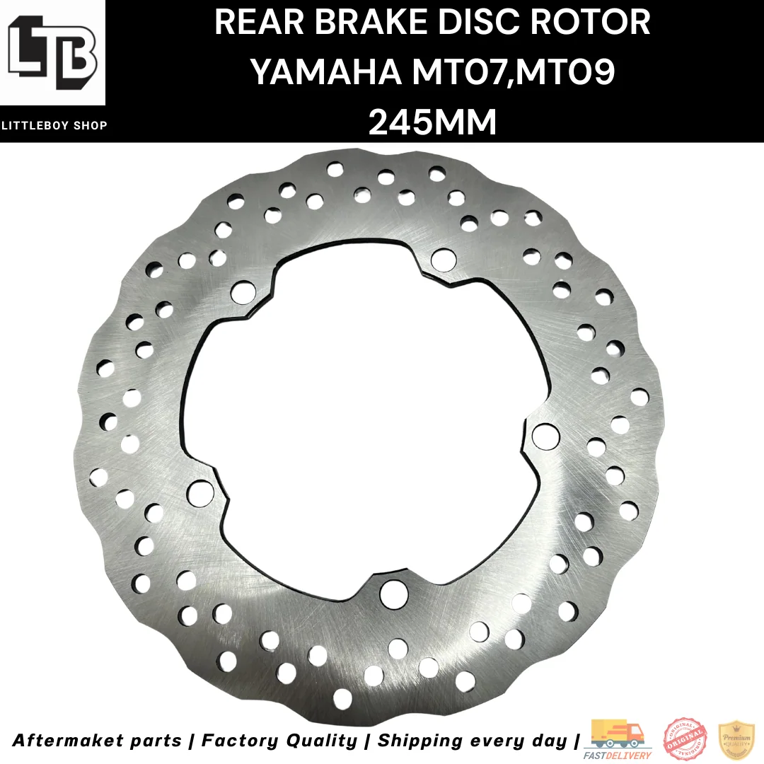 จานเบรค Rear Yamaha mt07,mt09 245mm
