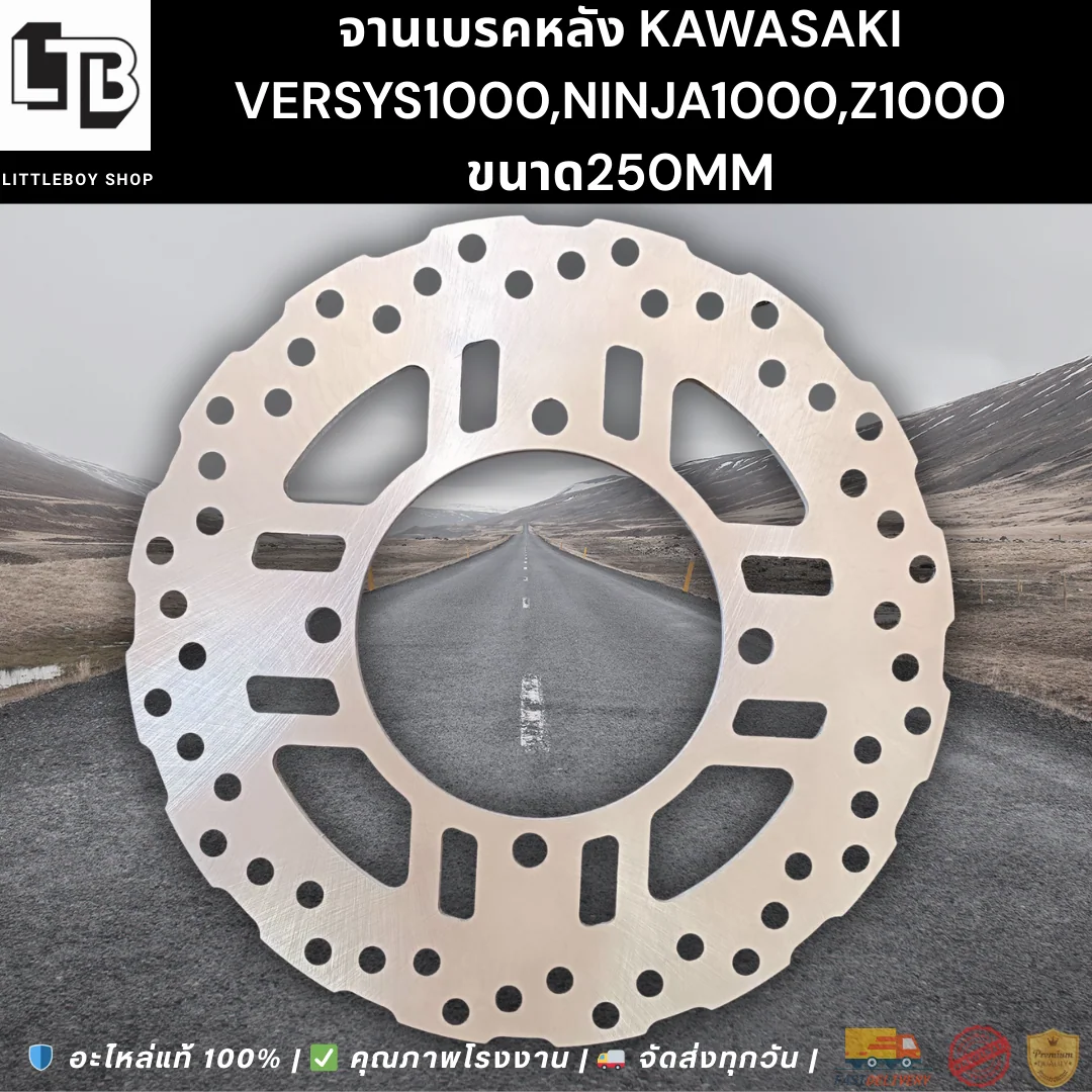 จานเบรค Rear Kawasaki Versys1000,Ninja1000,Z1000 250mm