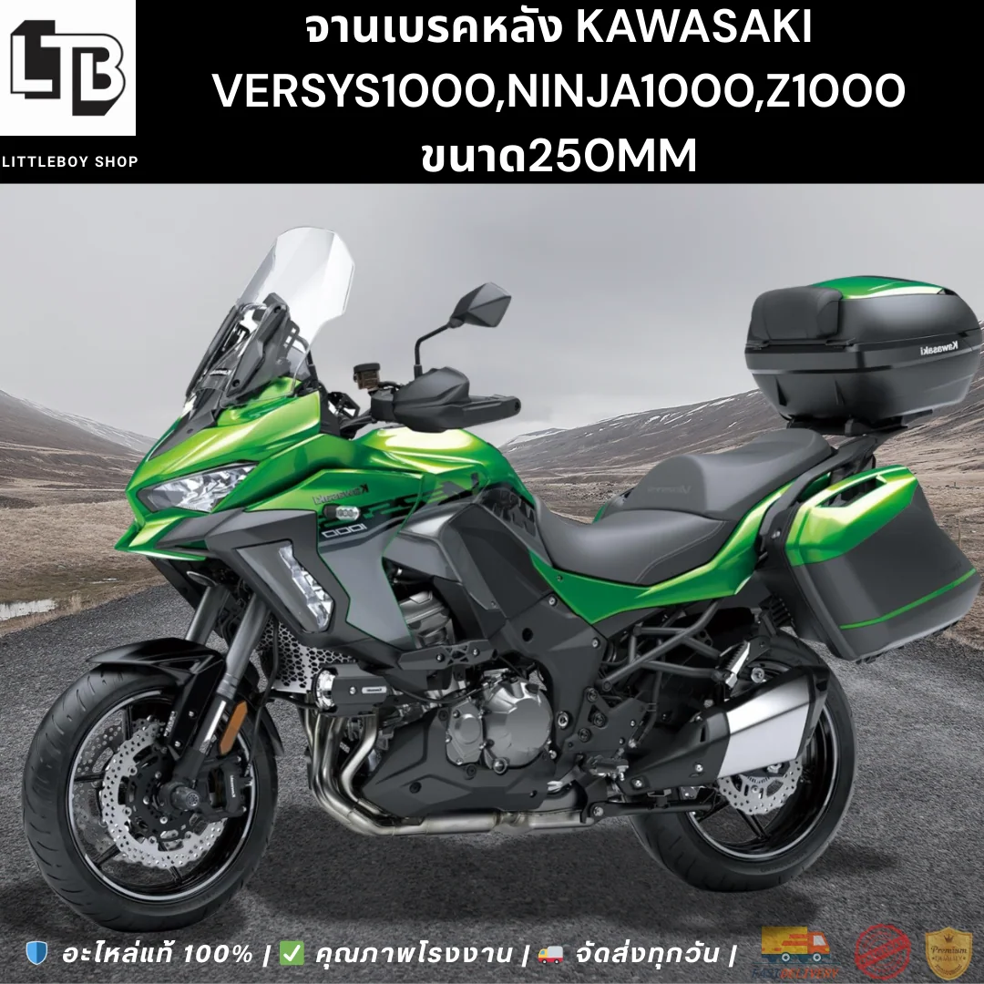 จานเบรค Rear Kawasaki Versys1000,Ninja1000,Z1000 250mm