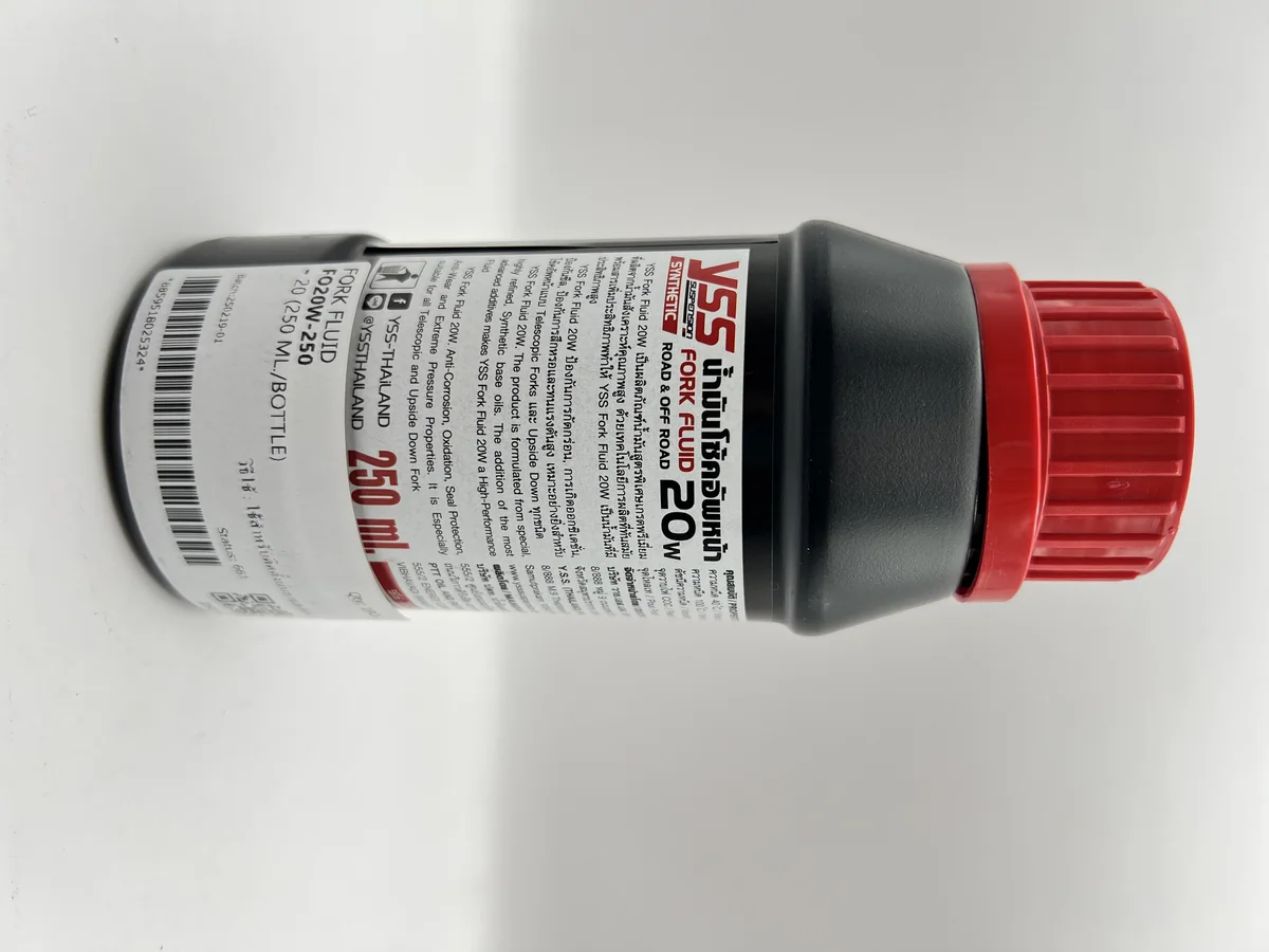 (f)น้ำมันโช้ค YSS suspension fork fluid road & off road synthetic 20w 250ml.