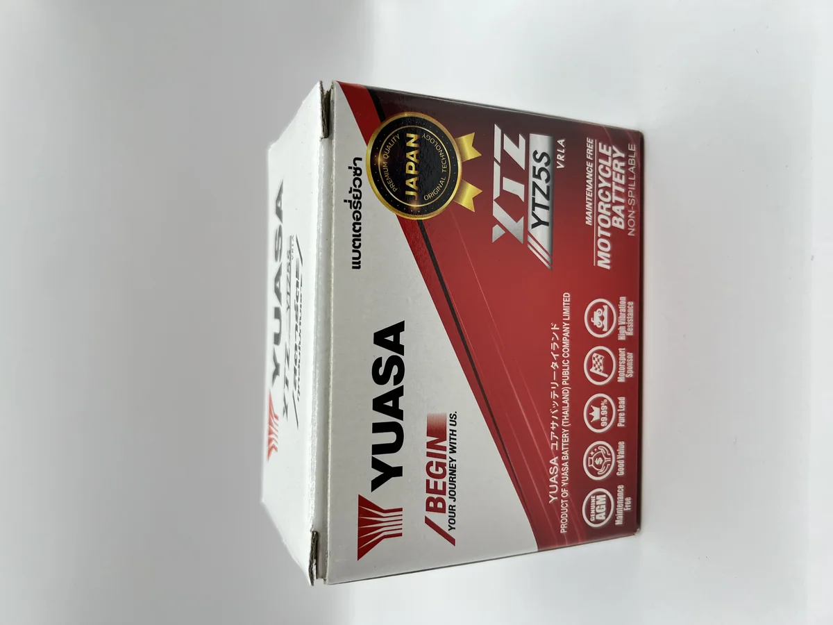 (f)แบตเตอรี่ Yuasa YTZ5S 0.4Ax5-10